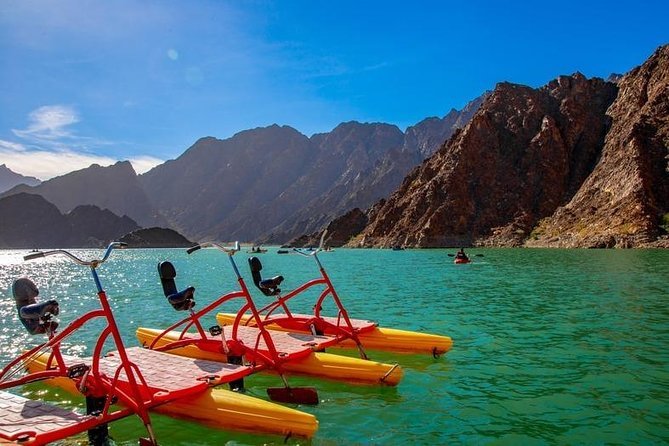 Kayaking on Hatta Dam